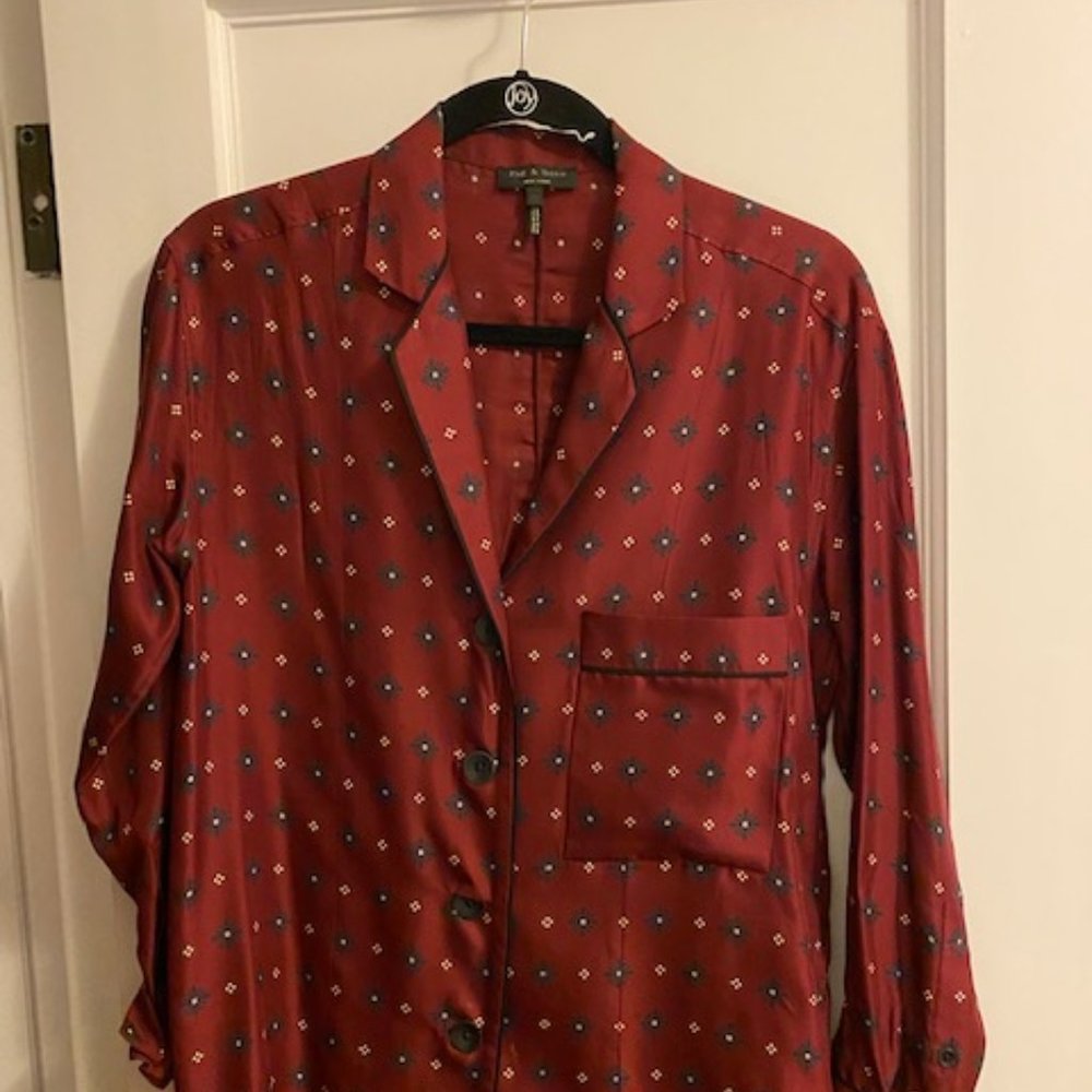 Rag and Bone Silk Blouse